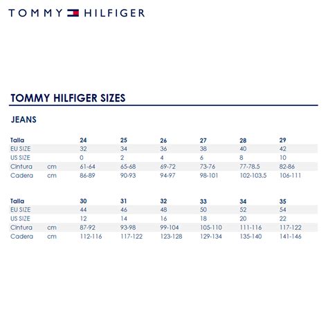 tallas tommy hilfiger|tommy hilfiger clearance sale.